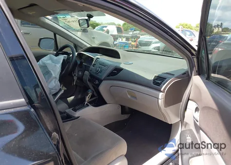 2012 Honda Civic Lx z USA, uszkodzony, nr VIN 19XFB2F56CE016234